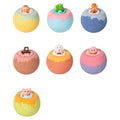 Mermaid Bath Bomb with Surprise Toy Inside | 100g Sea Salt Kids Bath Bomb Qme mix 4 pcs China Mainland 100G
