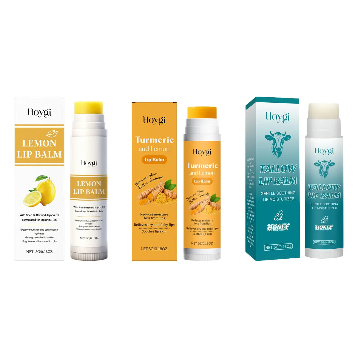 Lemon Turmeric Lip Balm – Lasting Moisture & Nourishment Lip Balm Qme