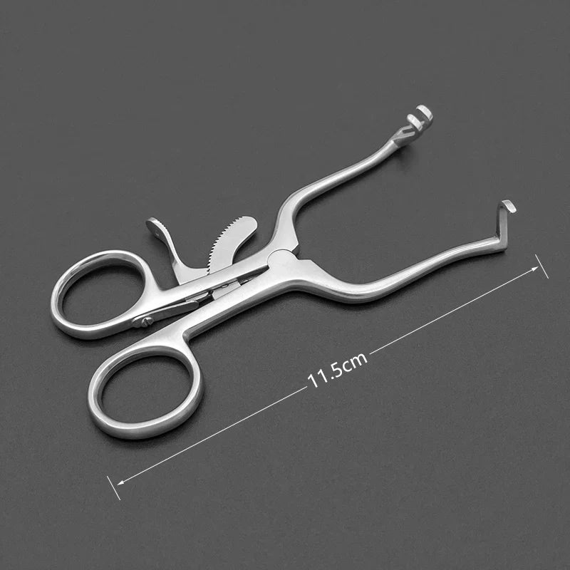 Titanium Steel Mastoid Retractor – Adjustable Multi-Hook Expander Surgical Retractor Qme