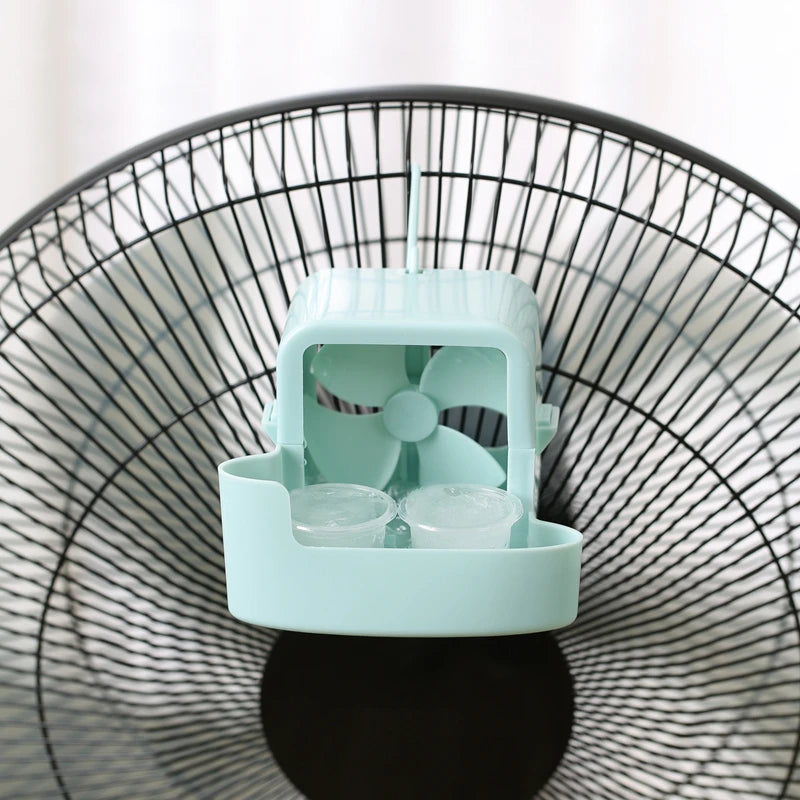 Clip-On Fan Humidifier Cooler with Ice Box – Home & Dorm Clip-On Cooling Fan Qst