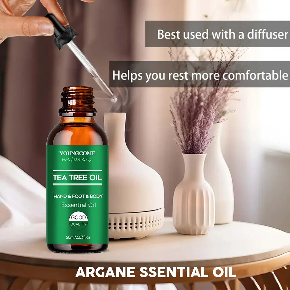 YOUNGCOME Tea Tree Hair Mask – Nourishing Repair Conditioner Hair Mask Conditioner Qst