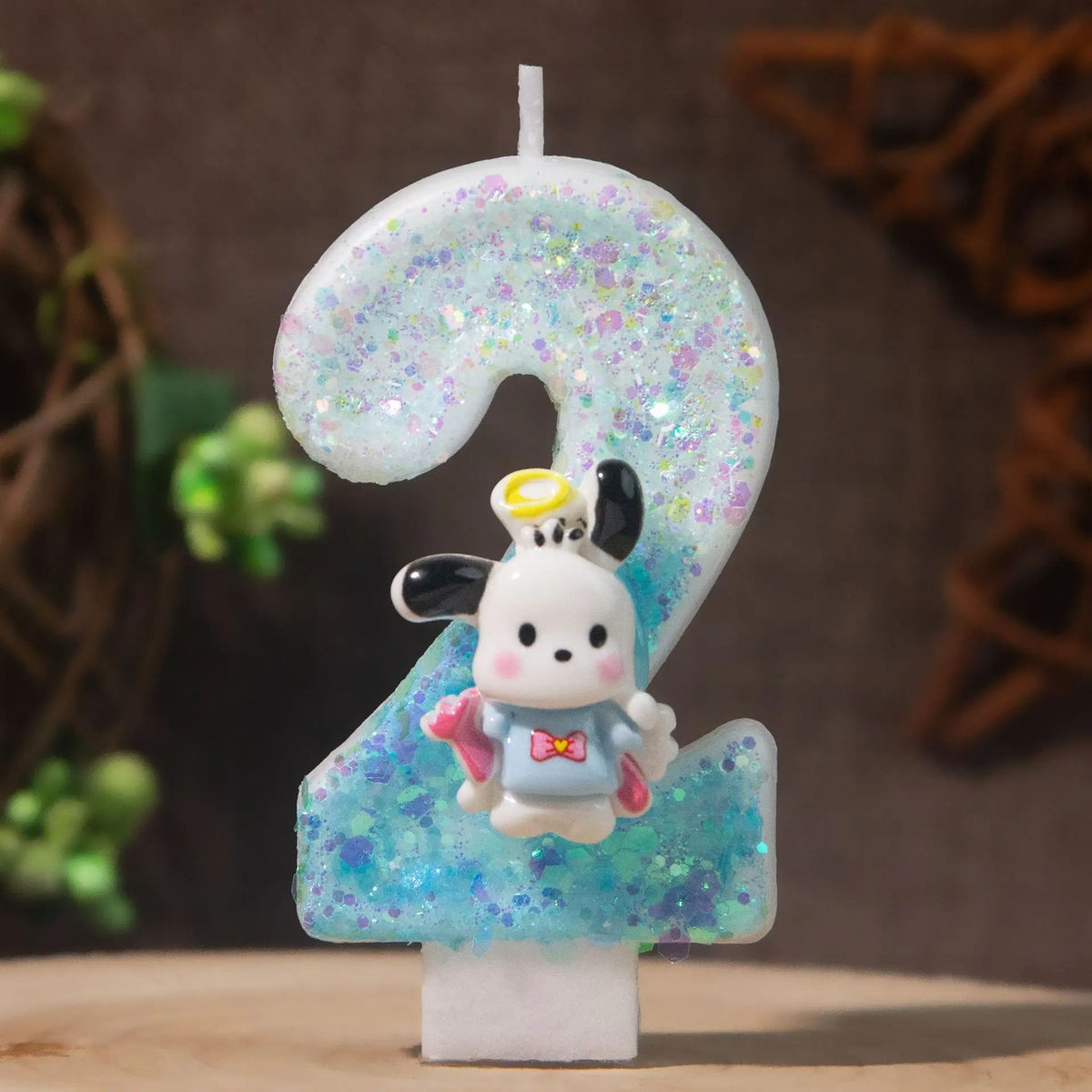 Pacha Dog 0–9 Numbered Birthday Candles Pink Cartoon Cake Topper Birthday Cake Candles Qme 2