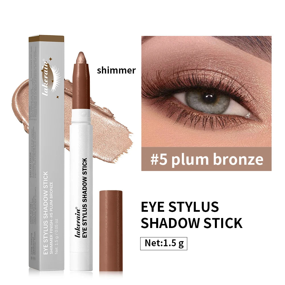 Lakerain Cream Eyeshadow Pen – Pearl Shimmer, Waterproof Cream Eyeshadow Pen Qst 05