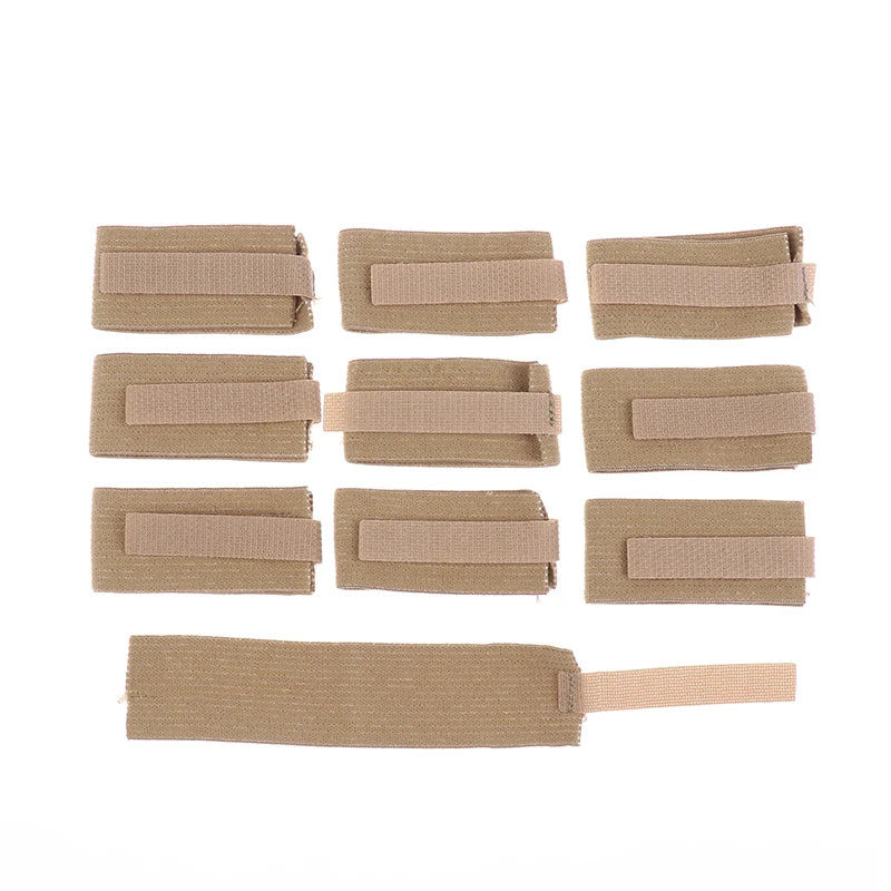 10Pcs Male Catheter Leg Strap – Adjustable Reusable Holder Band Catheter Leg Strap Qst Light yellow