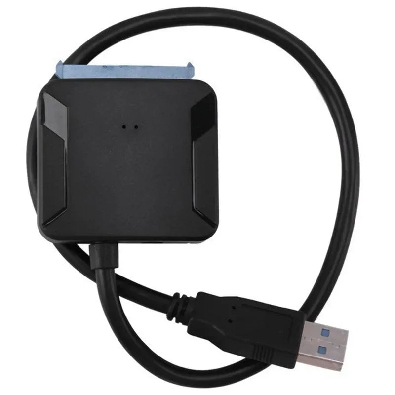 USB 3.0 to SATA Cable – 2.5"/3.5" SSD HDD Adapter, 5Gbps SATA USB Adapter Cable Qme