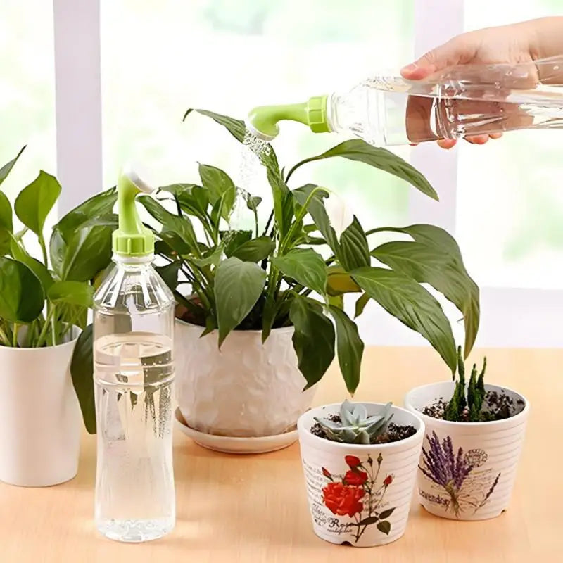 2-Pack Bottle Watering Nozzle – Garden Spray Sprinkler Tool Garden Watering Nozzle Qst