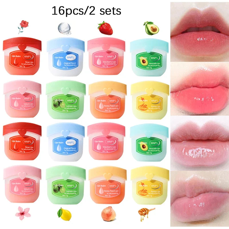 Fruity Moisturizing Lipstick | Lustrous Natural Ingredient Lip Color Moisturizing Lipstick Qme 16pcs