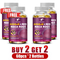 Aguaje & Red Maca Root Capsules – Hormone Balance & Vitality Herbal Supplement Qst 4 Bottles-60pcs