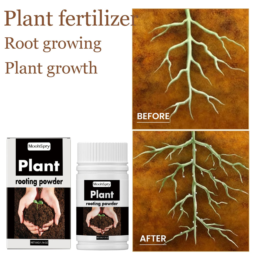Moonspry Plant Rooting Powder – Root Growth & Transplant Nutrient Plant Rooting Powder Qst Default Title