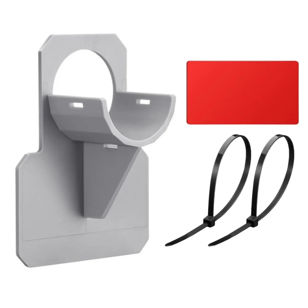 Swimming Pool Pipe Holder 30–37mm Hose Support Bracket Pool Hose Bracket Qme 1 Set Grey-A