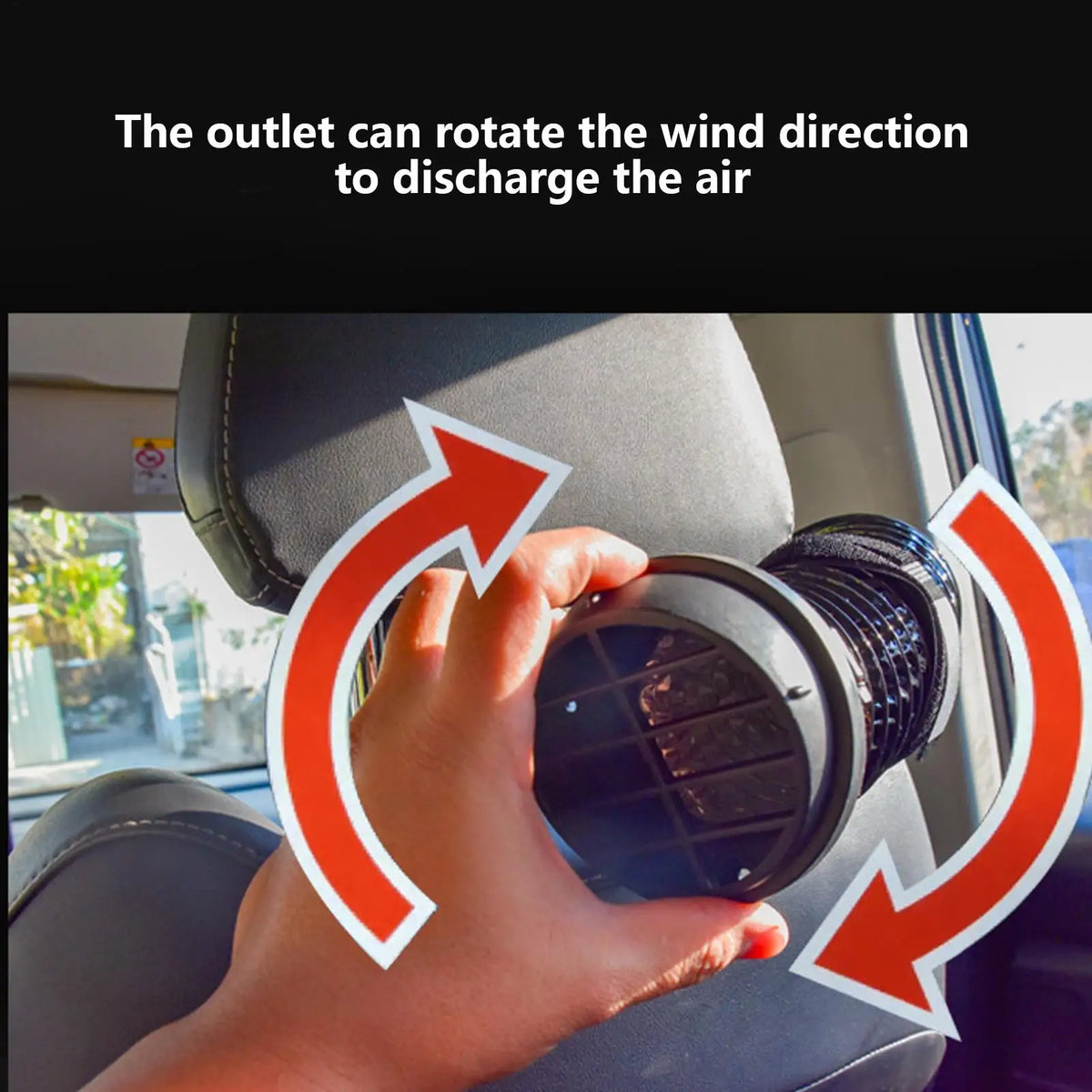 Car AC Vent Extender Foldable Hose Adapter – RV SUV Truck Car Vent Extender Qme
