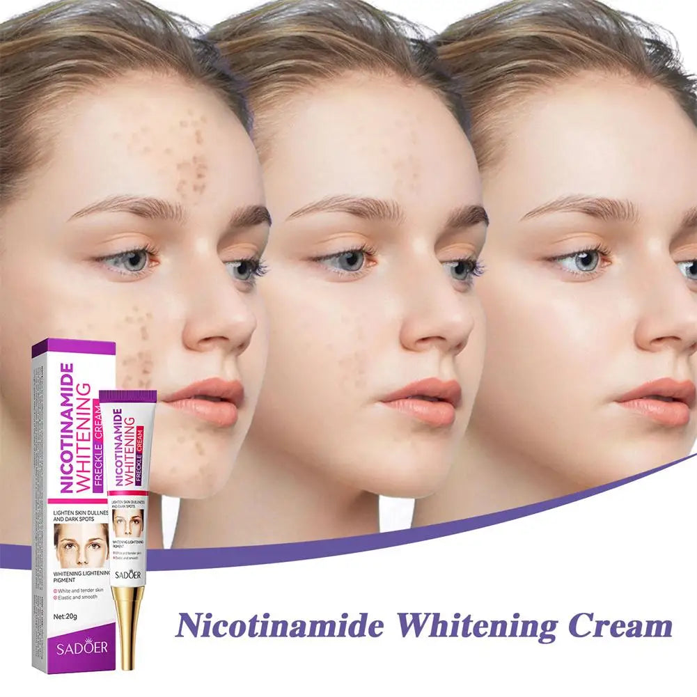 Nicotinamide Brightening Face Cream – Fade Dark Spots & Even Skin Tone Brightening Face Cream Qme