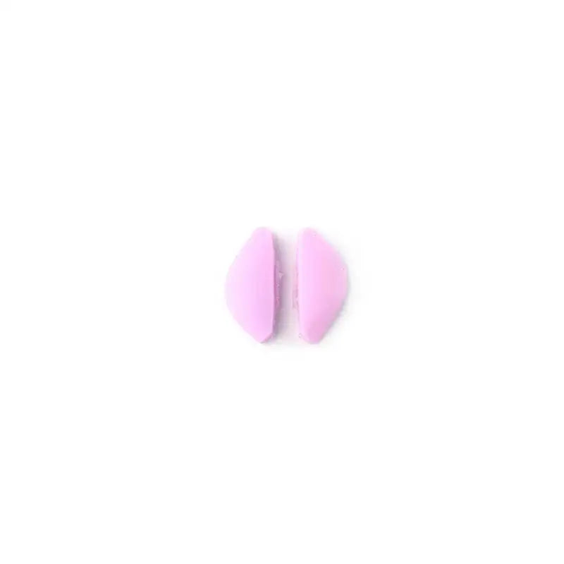 Silicone Glasses Nose Pads – Soft Non-Slip Air Cushion 1 Pair Eyewear Accessories Qst Purple