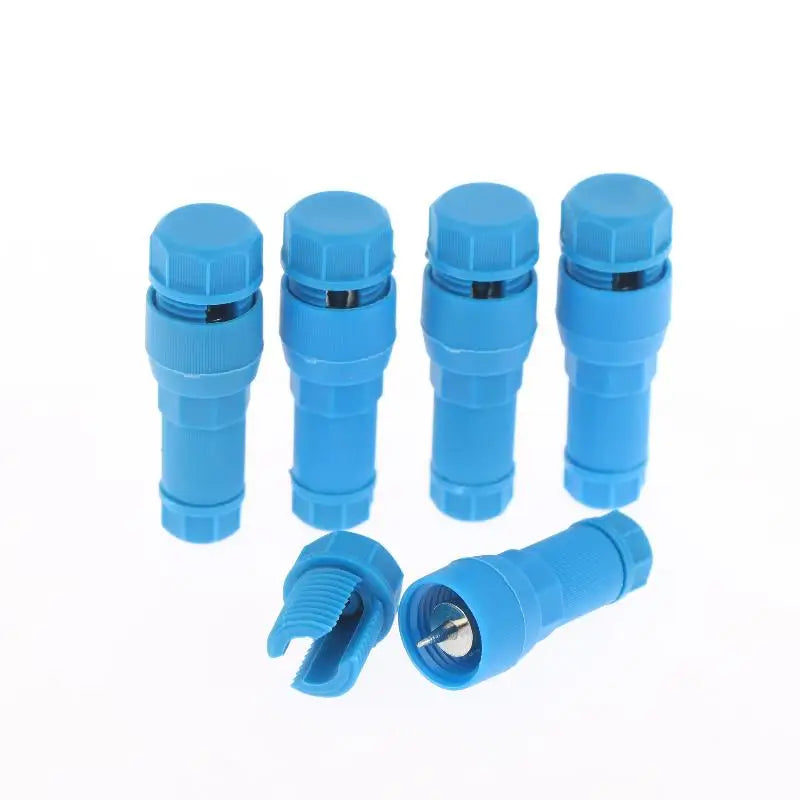 T-Shape Low Voltage Wire Connectors for Landscape Lighting 5-Pack Wire Connector Qme Blue 5pcs