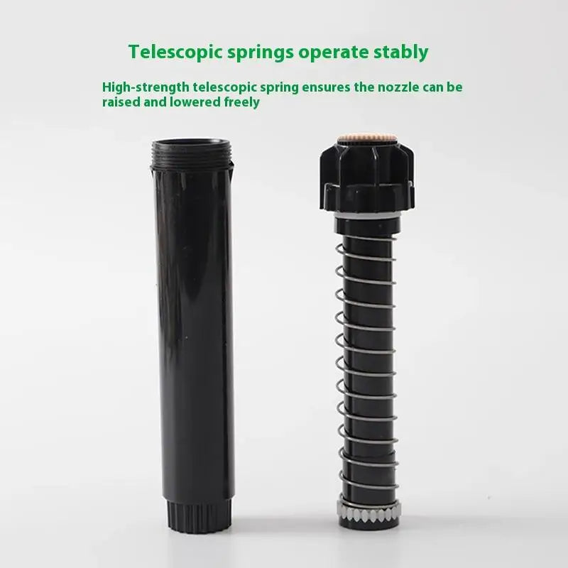 360° Pop-Up Lawn Sprinkler – 1/2" Thread, 4–5m Coverage Popup Lawn Sprinkler Qst