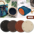 Round Bag Bottom Shaper Pad Metal Studs – DIY Purse Base Plate Bag Shaper Pad Qme 4pcs