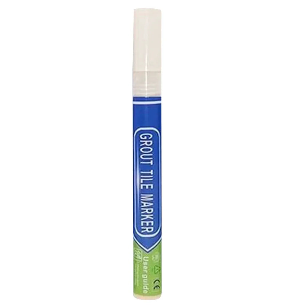 Waterproof Tile Grout Pen | Wall & Floor Seam Marker Grout Repair Pen Qme Beige