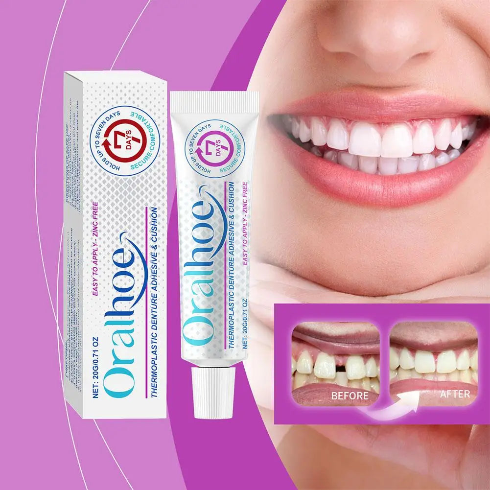 Thermoplastic Denture Fastening Adhesive – Secure Hold Denture Adhesive Qme
