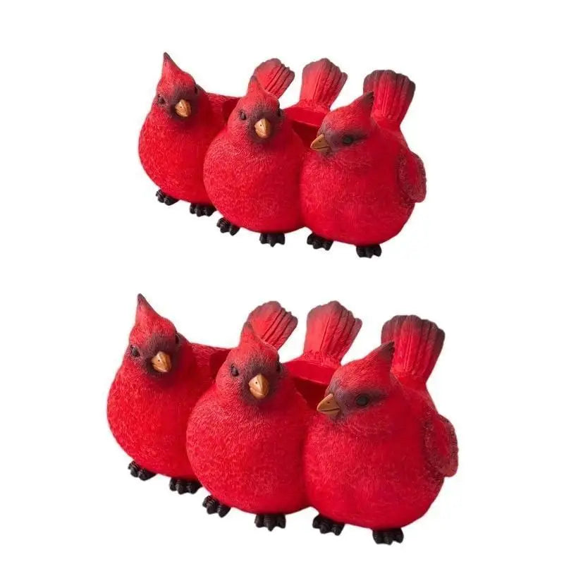 Cartoon Bird Resin Flower Pot | Succulent Planter Home Decor Decorative Resin Planter Qme