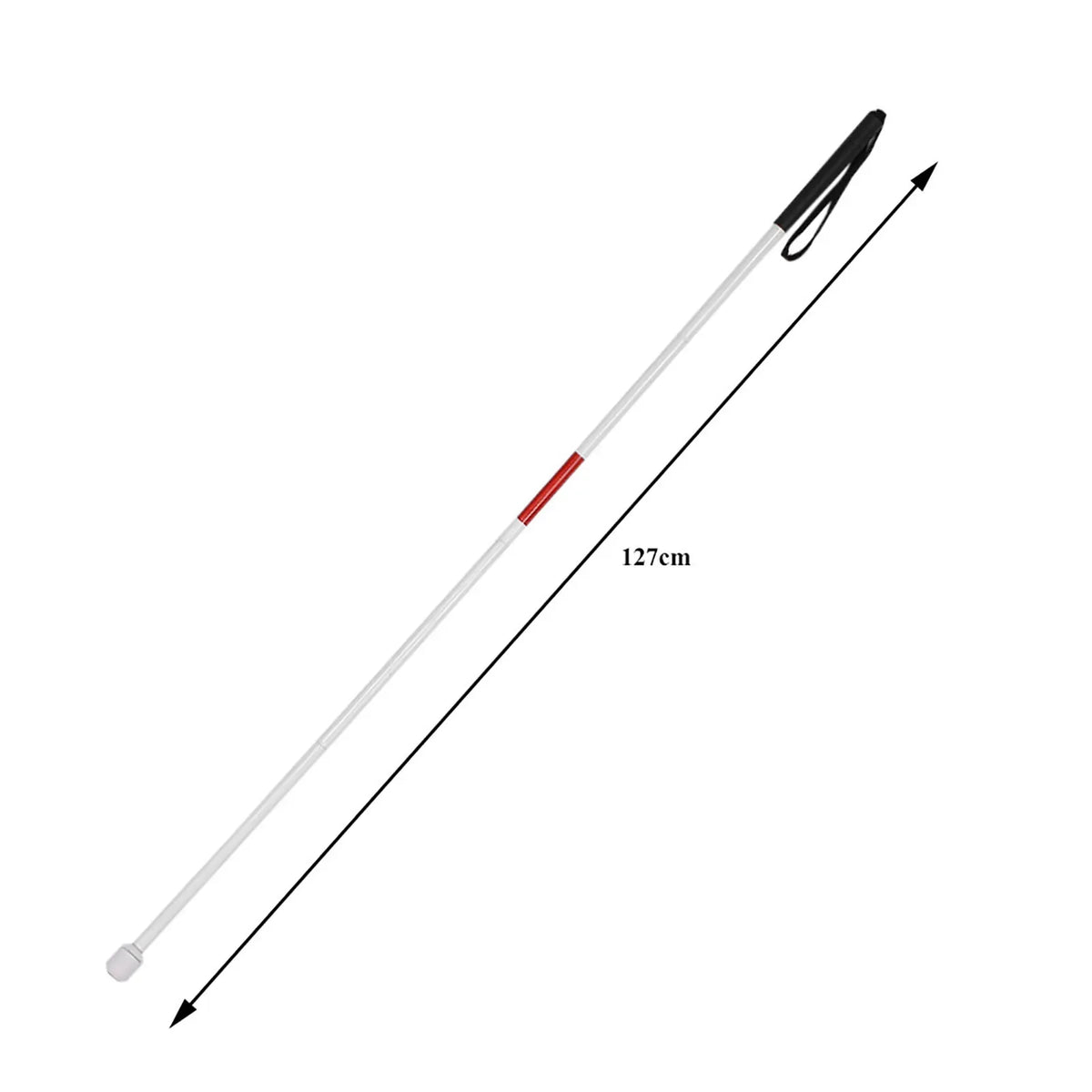 4-Section Aluminum Folding Walking Cane Stick – Lightweight Folding Walking Cane Qme
