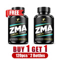 ZMA Supplement Capsules – Zinc, Magnesium & Vitamin B6 120ct Mineral Supplement Qst 2 Bottles-120pcs