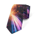 Men's Novelty Light Print Necktie | Casual & Formal Polyester Tie Novelty Print Necktie Qme style6