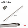 Hollow Torx Screwdriver Bit Set Hex Shank T8–T40 Steel Torx Screwdriver Bit Qme T40