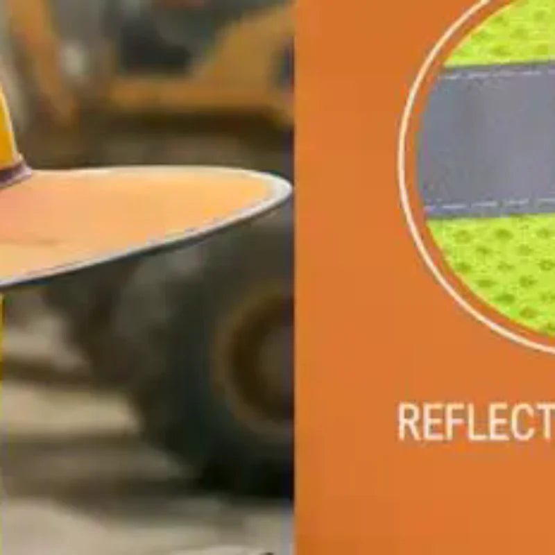 Hard Hat Neck Shield Reflective Sun Shade Brim – UV Cover Hard Hat Neck Shield Qme