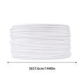 120Ft Wicker Repair Kit – UV & Waterproof Rattan Strip Roll Wicker Repair Kit Qst White