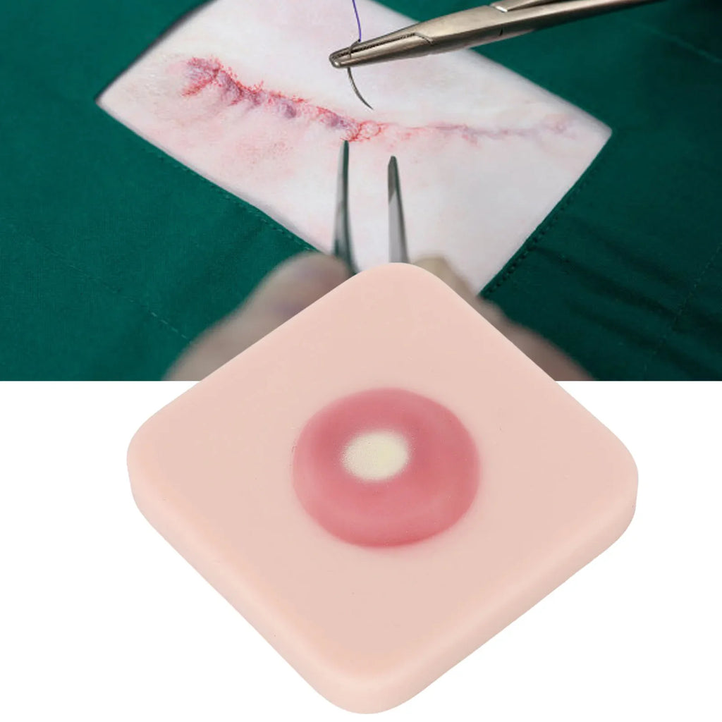Silicone Surgical Incision & Drainage Training Pad – Cyst Model Surgical Training Pad Qme Default Title