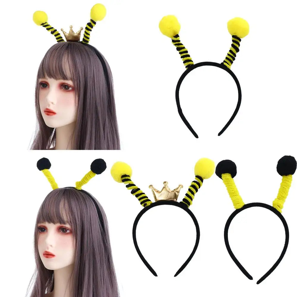 Kids Bee Cosplay Headband – Novelty Simulation Food Hair Hoop Novelty Kids Headband Qme