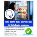 DA62-04027A Refrigerator Water Inlet Valve Replacement Part Refrigerator Replacement Part Qst Default Title