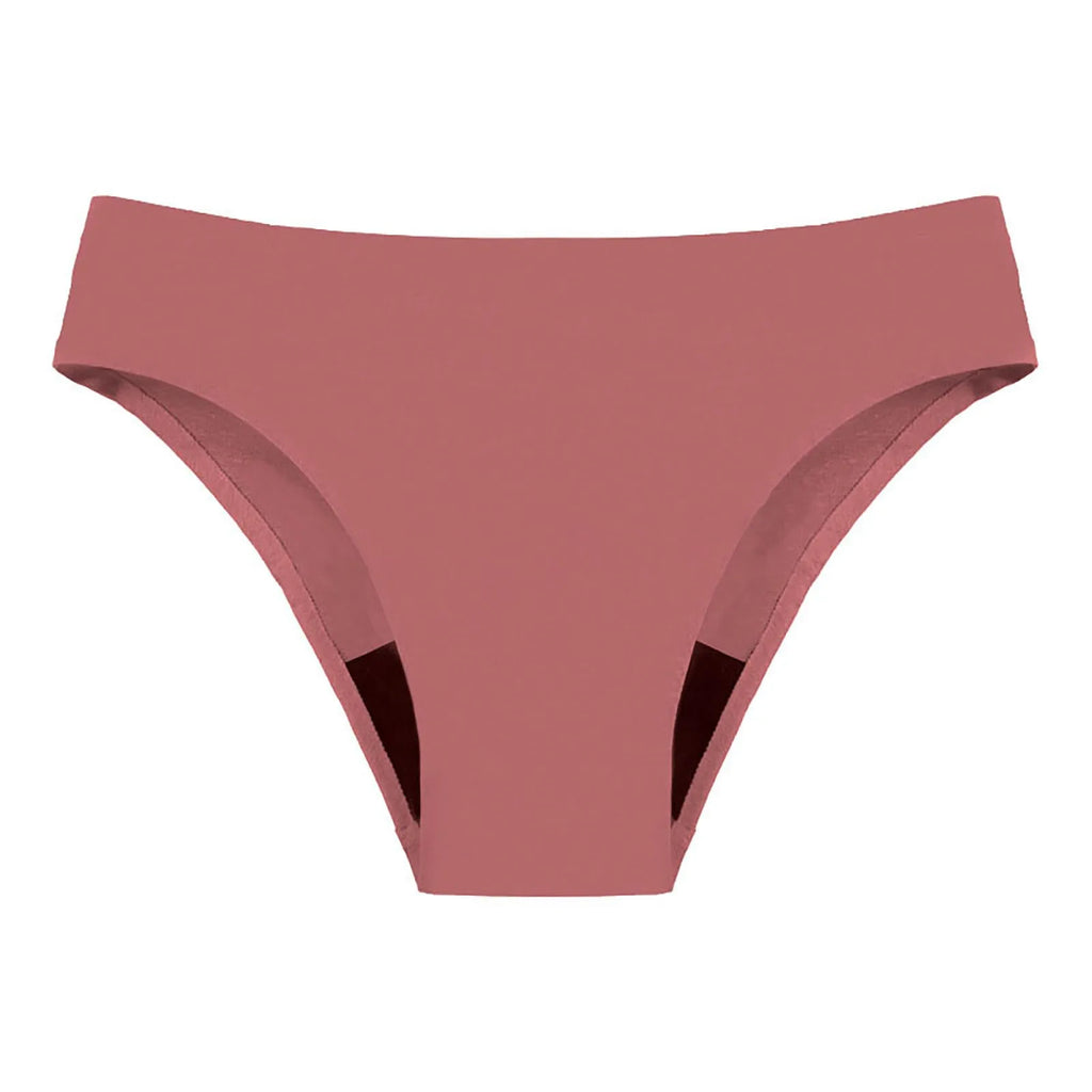 Leakproof Absorbent Bikini Bottom | Period Swimwear Leakproof Bikini Bottom Qme Watermelon Red XXXL