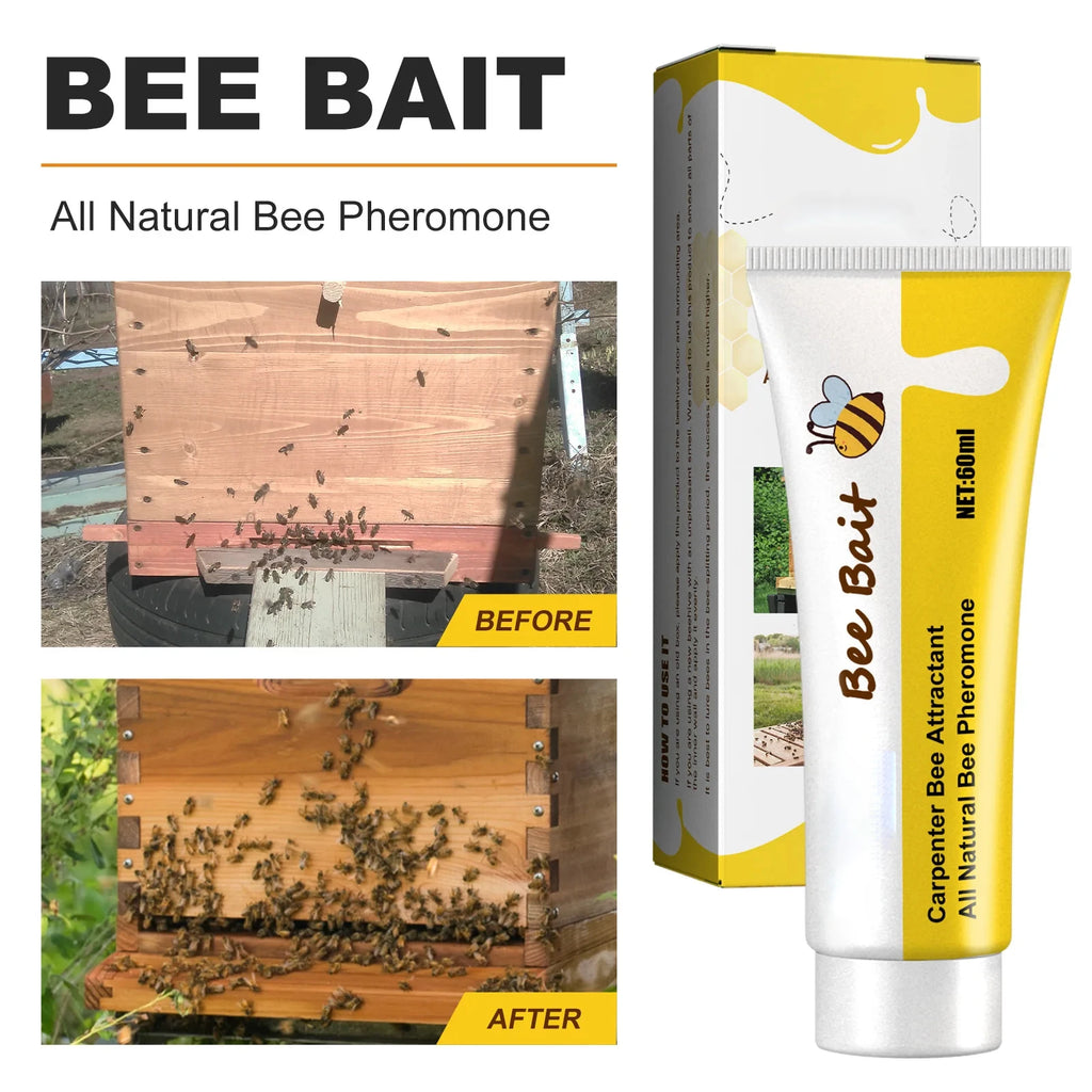Bee Swarm Attractant Lure 60ml – Queen Pheromone Bait Beekeeping Attractant Qst