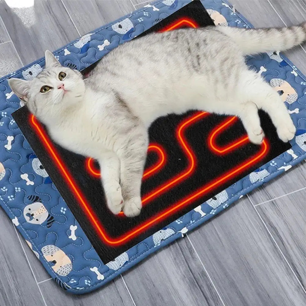 USB Heated Seat Cushion Foldable Warming Pad 25x30cm Heated Seat Cushion Qme