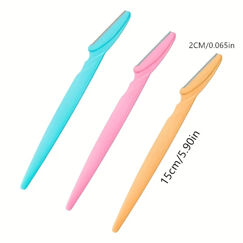 Eyebrow Razor Shaper & Facial Hair Trimmer with Cap Eyebrow Grooming Razor Qme