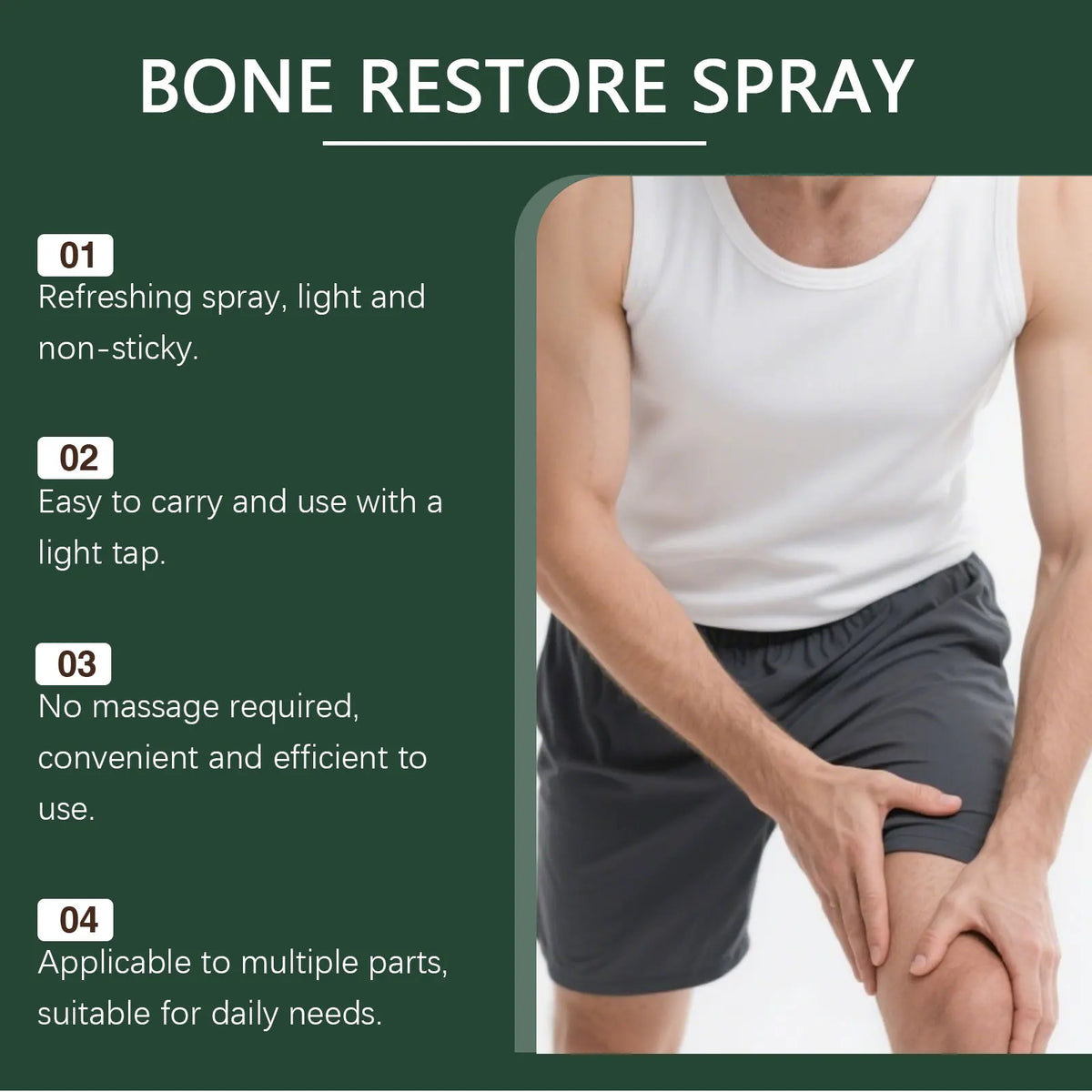 South Moon Joint Care Body Spray – Nourishing Knee Massage Mist Body Care Spray Qst