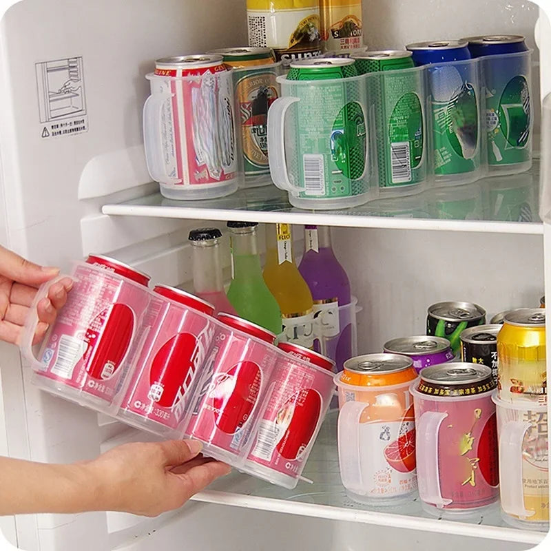 Fridge Can Organizer Rack – Beer & Soda Bottle Holder Fridge Can Organizer Qme