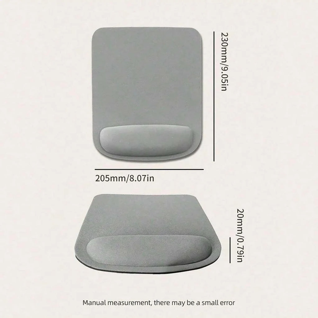 EVA Wrist Rest Mouse Pad – Anti-Slip & Soft Comfort Wrist Rest Mouse Pad Qme