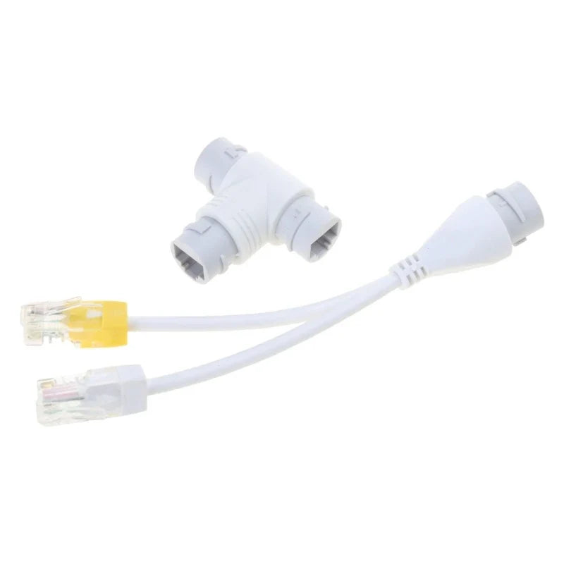 POE Splitter RJ45 Connector – Network Monitoring System (5 Pack) POE Network Splitter Qme