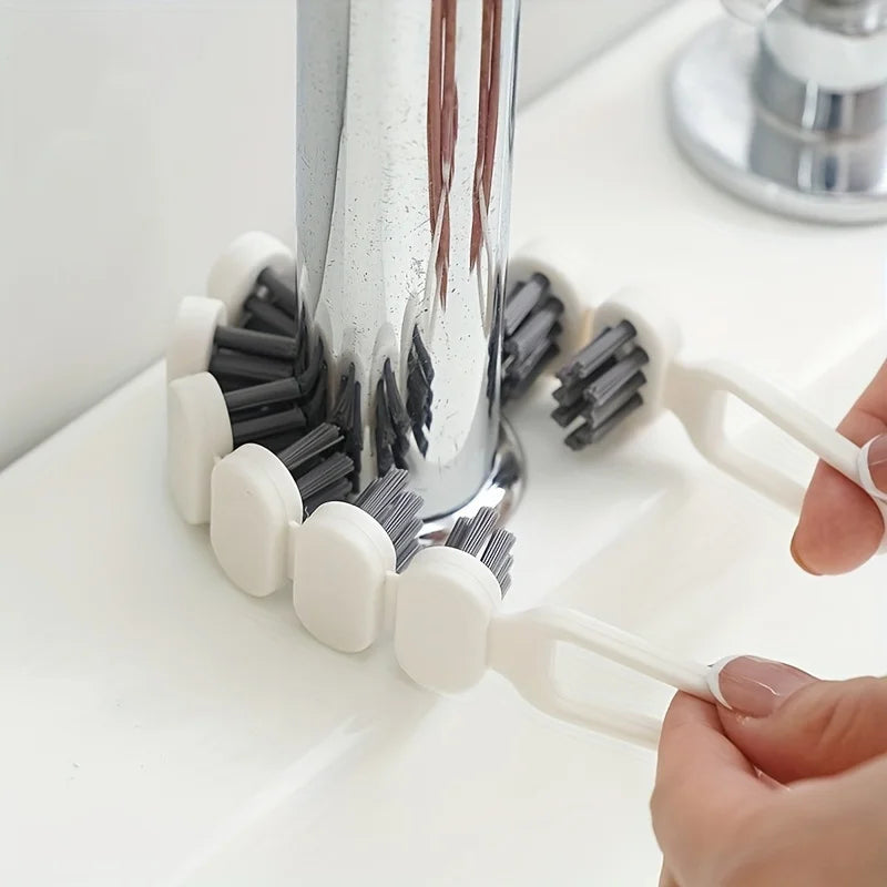 Bendable Crevice Cleaning Brush – Soft Bristle for Tub & Tile Crevice Cleaning Brush Qme