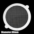 Disposable Shower Drain Hair Catcher – 20pc Mesh Filter Sticker Drain Hair Catcher Qme Round-90mm 5Pcs