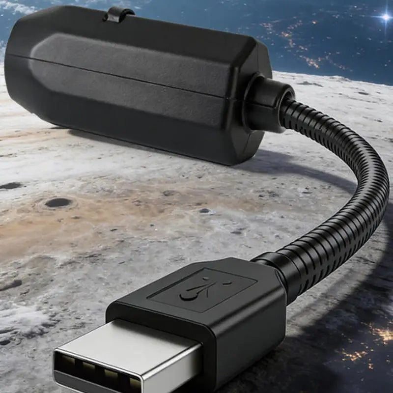 USB Moon Earth Starry Sky Projector Lamp – 4 Color LED Night Light Projection Night Light Qme