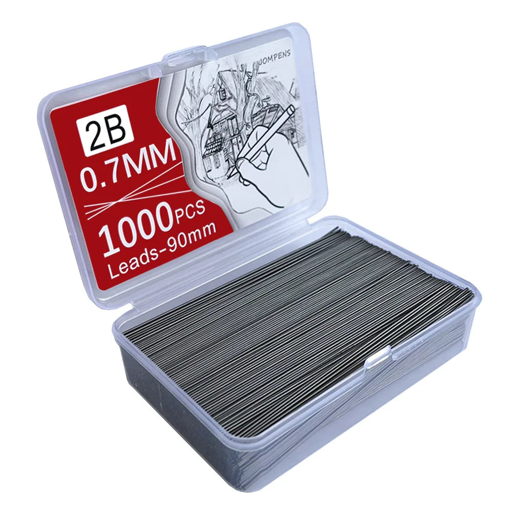 Mechanical Pencil Lead Refills 0.5–2.0mm | 250+ Large Capacity Pencil Lead Refills Qme 0.7MM