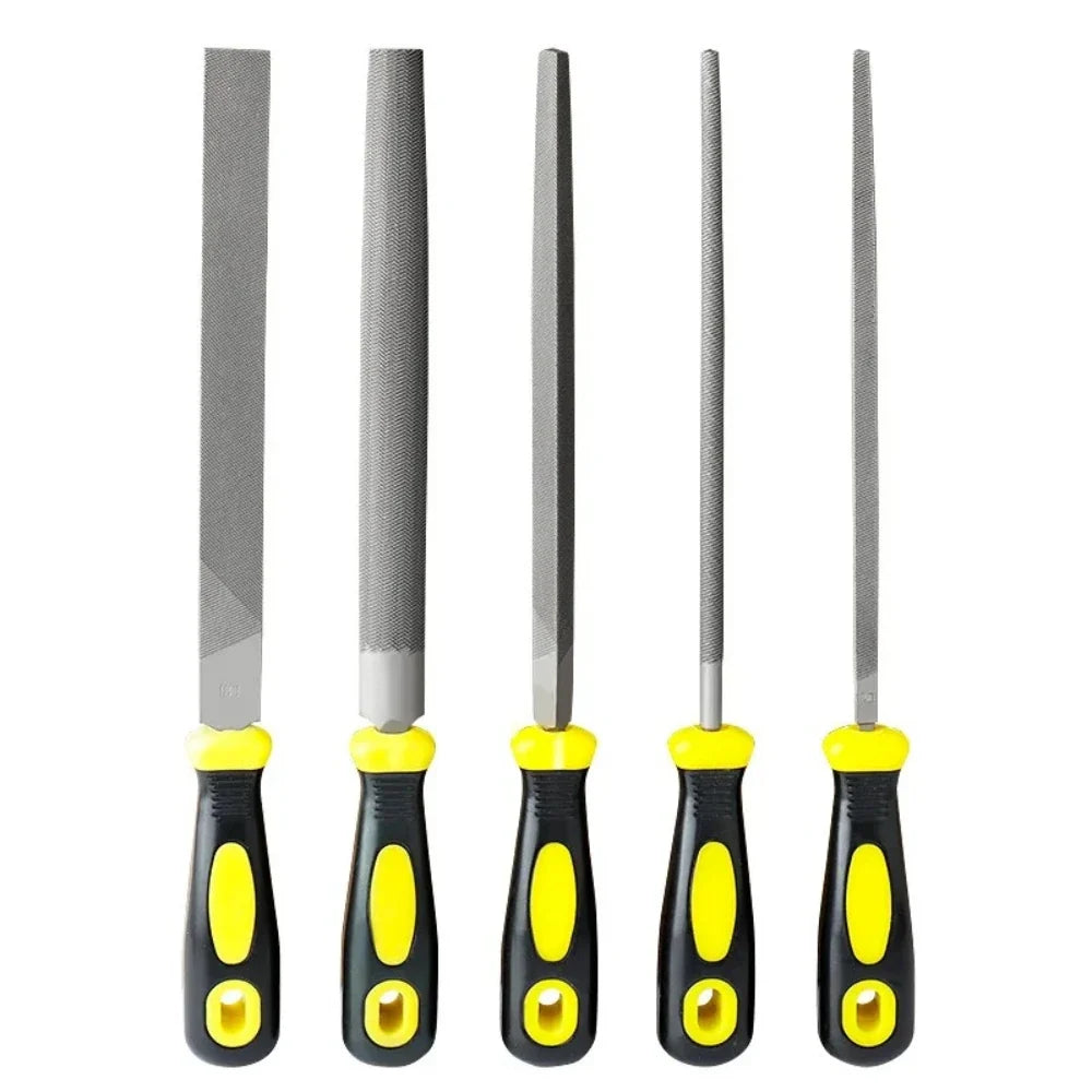 Heavy-Duty High-Carbon Steel Coarse Fitter File | Pro Grade Hand File Tool Qme