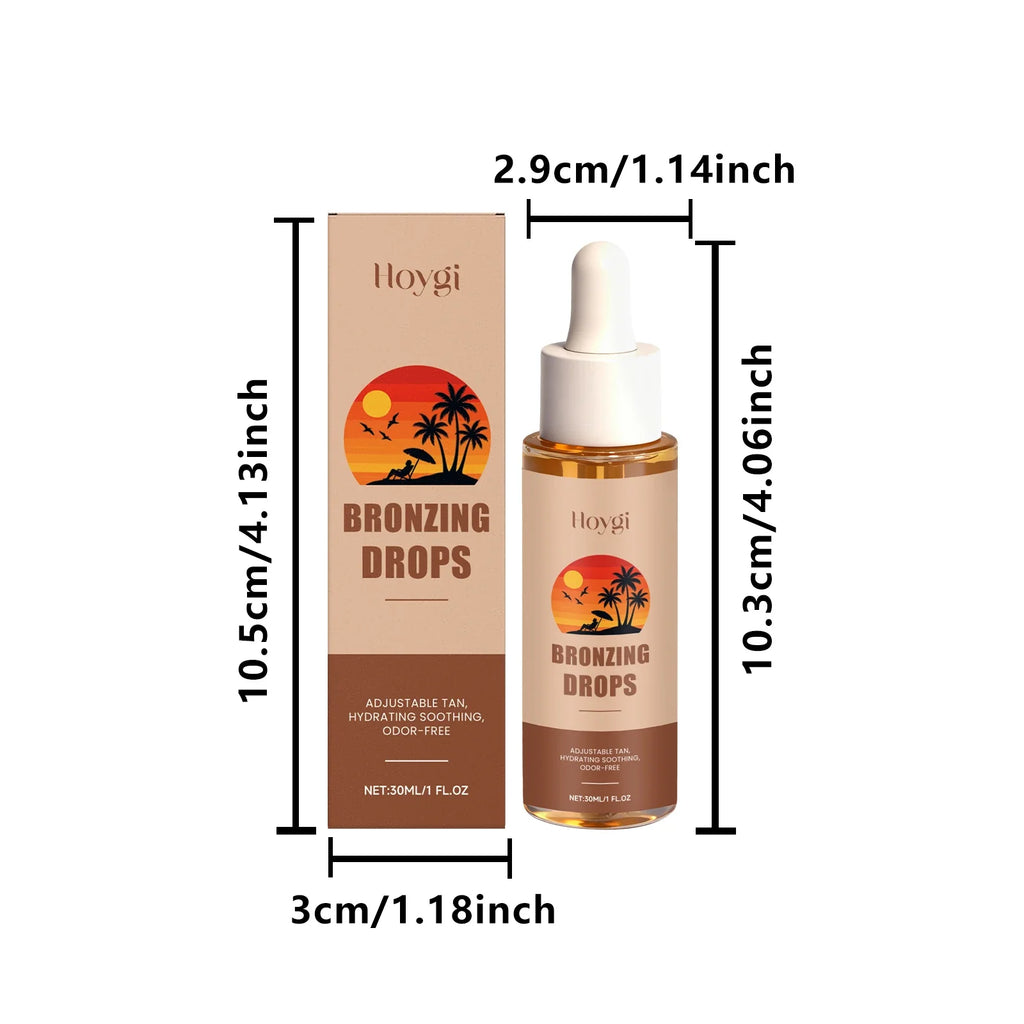 Sunless Tanning Drops – Gradual Bronzing Face Drops by Qme Sunless Tanning Drops Qme