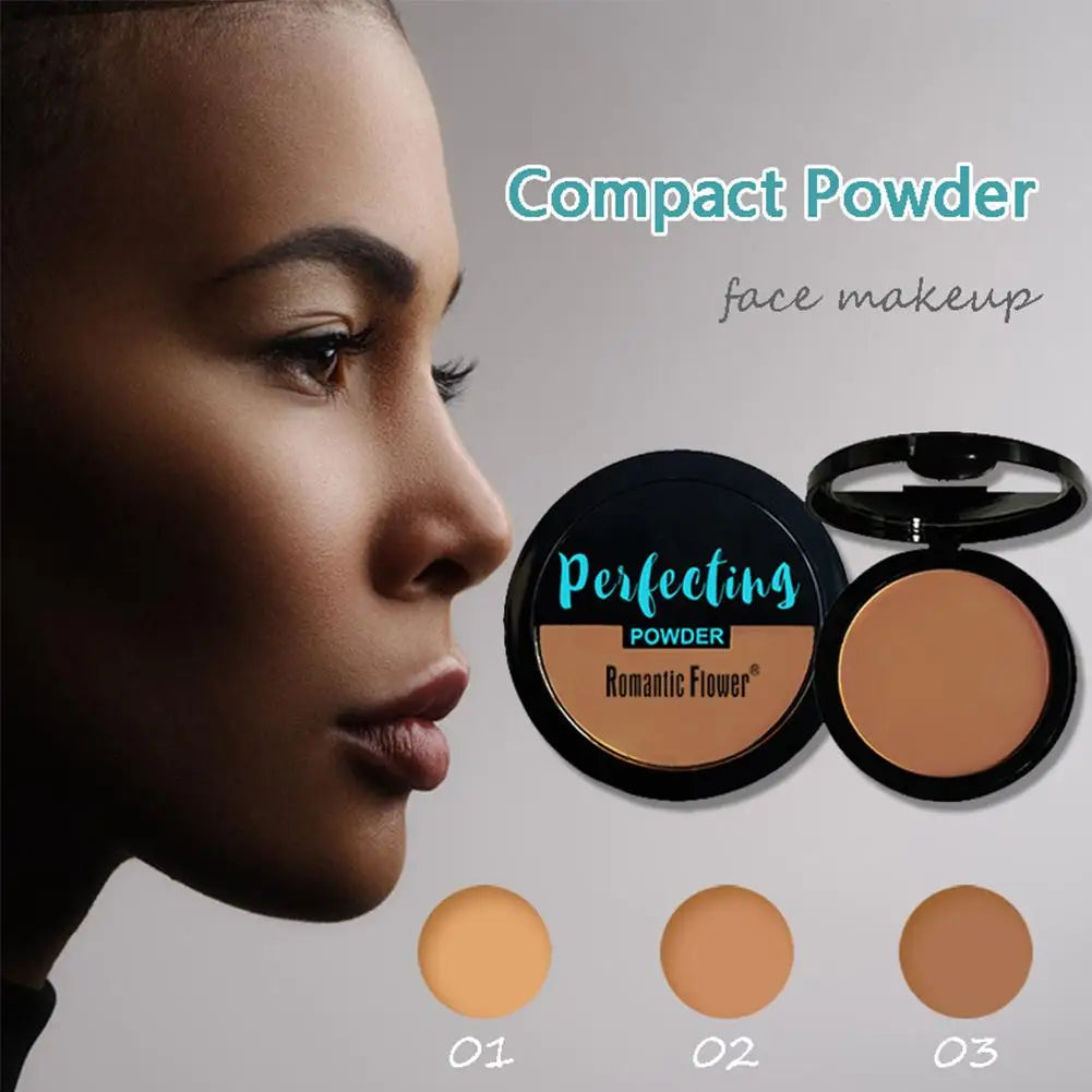 Dark Matte Setting Powder – Poreless Pressed Face Powder Pressed Setting Powder Qme
