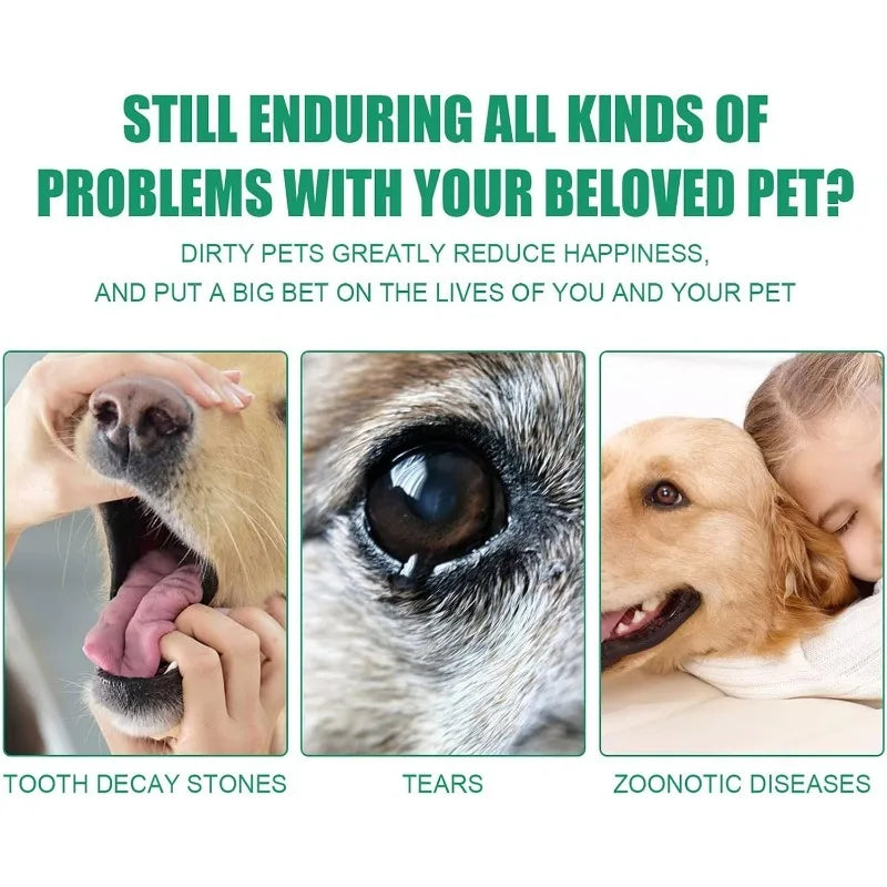 Pet Dental Finger Cots for Dogs & Cats – 20 Pack | Qme Pet Dental Finger Cots Qme