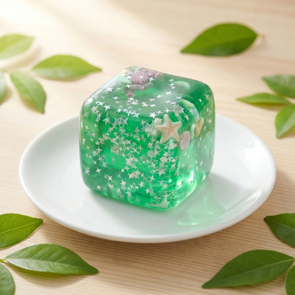 Maltose Ocean Cube Squeezing Fidget Toy for Kids & Adults Fidget Squeezing Toy Qme
