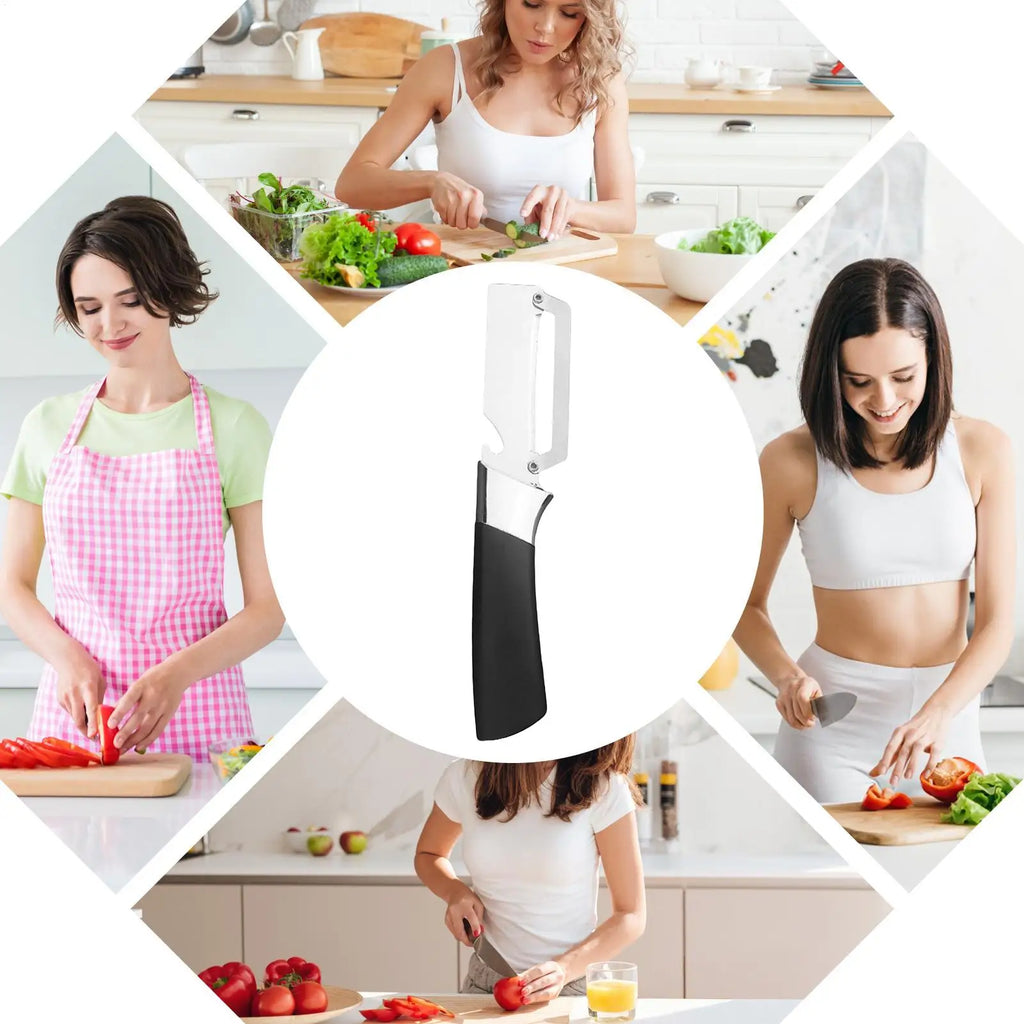 Stainless Steel Vegetable & Fruit Peeler for Home Chefs Vegetable Peeler Qme